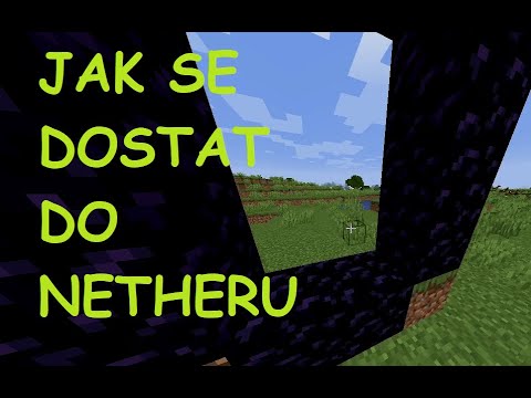 Minecraft Jak Na To #001 - Jak vytvořit nether portál a