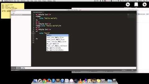 PHP Part 2 : Hello World