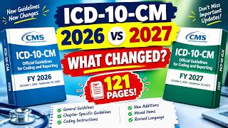 2026 vs 2027 ICD-10-CM UPDATES🔥 | 121 Pages — WHAT CHANGED