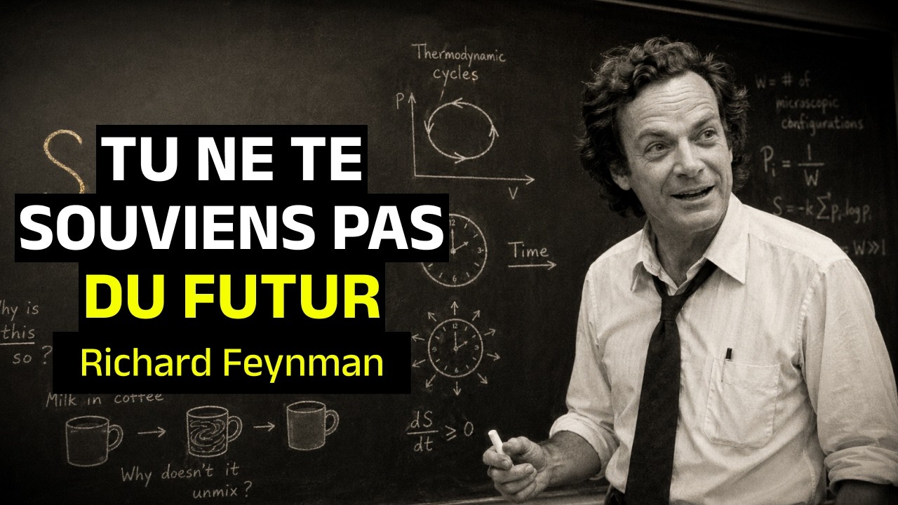 Pourquoi TU NE TE SOUVIENS PAS du futur ? — La découverte qui a tué un physicien