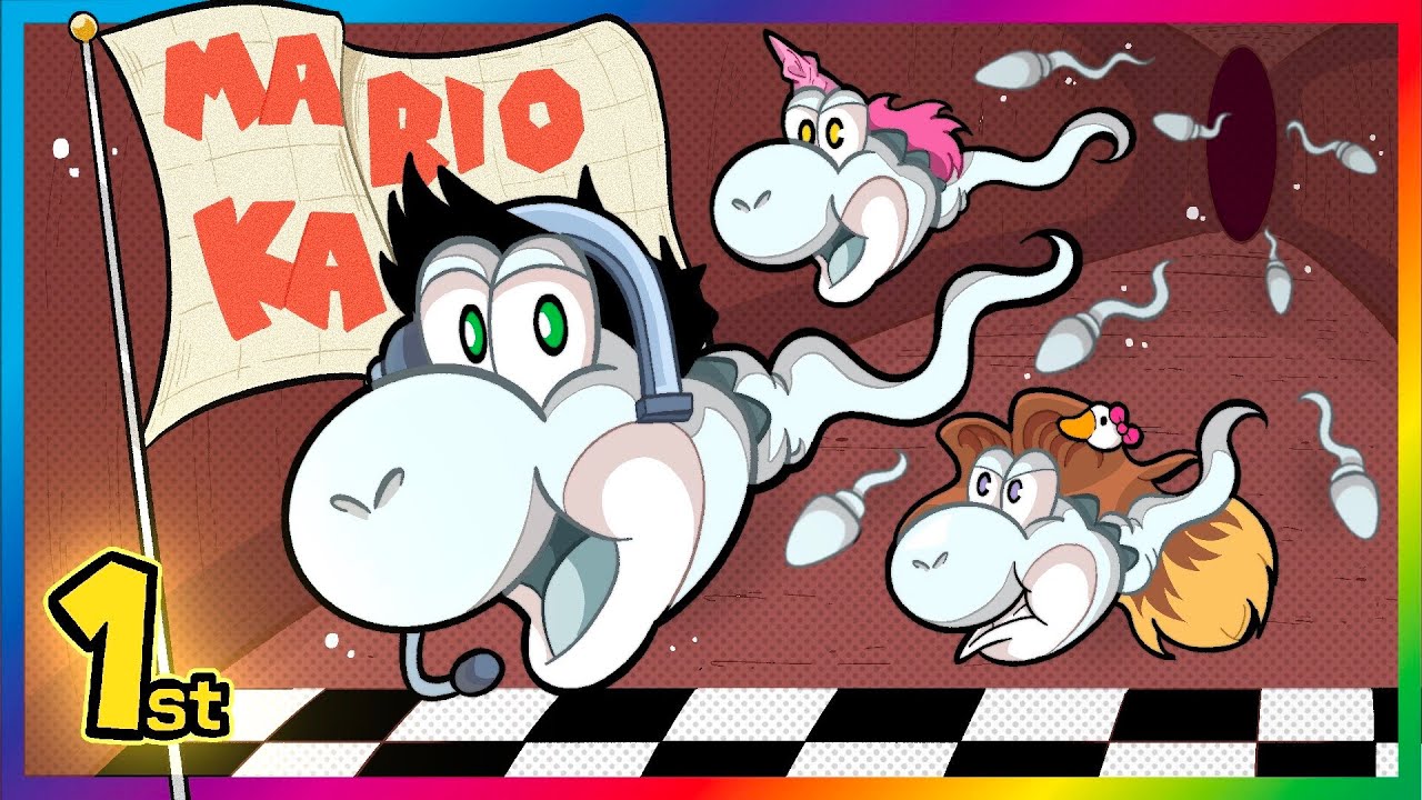 РАССКАЖИТЕ ДИКАЯ ИСТОРИЯ В MARIO KART