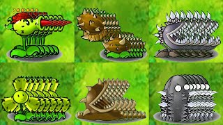 PVZ 1 Hybrid Challenge - 10 Spike Hybrid Plants Vs 1 Disco Gargantuar  + Extra - Who Will Win?