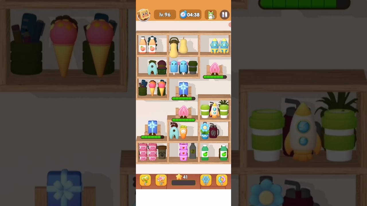Goods Sort Level 96 Gameplay Sorting Games | Mind Crush