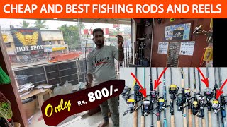 Cheap and Best Fishing Rods and Reels Just 800₹ Rs | Johny Fishing tackles chennai