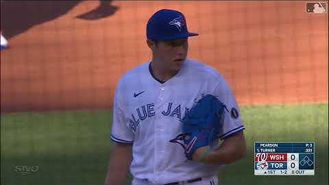 Nate Pearson strikes out Trea Turner for first MLB K: 7/29/2020