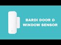 Cara Pemasangan - BARDI Smart Door Sensor
