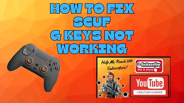 Scuf Envision Pro G Key Fix. I solved the G Keys not working on controller.  #warzone @ScufGamingTV