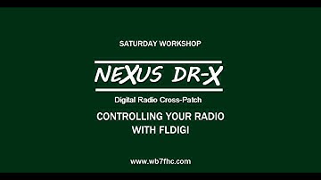 Saturday Workshop: Controlling Your Radio with FLdigi