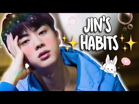 kim-seokjin's-habits!