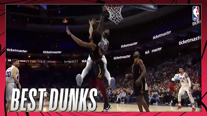 Joel Embiid Top Dunks of the 2021-22 NBA Season 👀