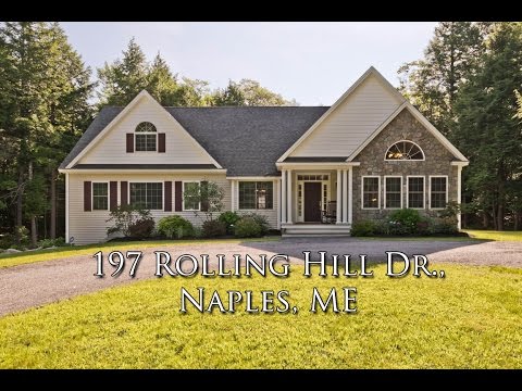 197 Rolling Hill Dr., Naples, ME home video tour
