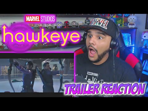 Marvel Studios "Hawkeye" *TRAILER REACTION* This Looks FIRE! 🔥🏹