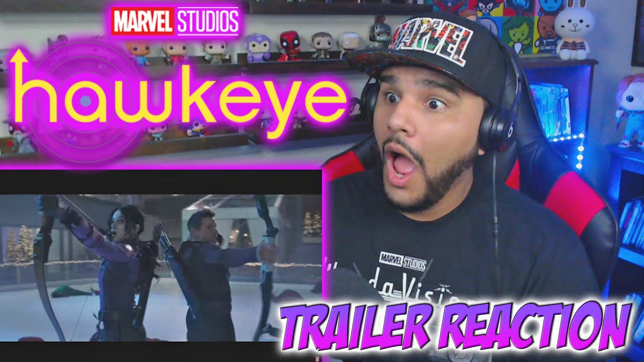 Marvel Studios "Hawkeye" *TRAILER REACTION* This Looks FIRE! 🔥🏹