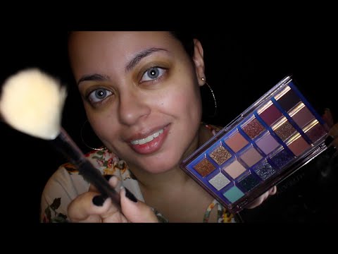 ASMR| Doing Your Makeup in the DARK (INTENSE PERSONAL ATTENTION)