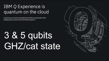 IBM Quantum Computer online: 5 GHZ(cat) state using 3&5 qubits