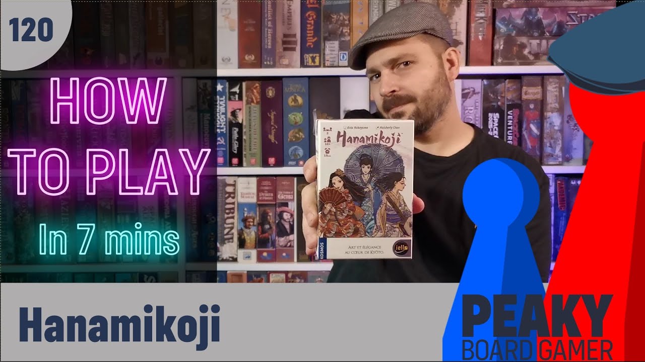 How to play Hanamikoji board game - Full teach - Peaky Boardgamer