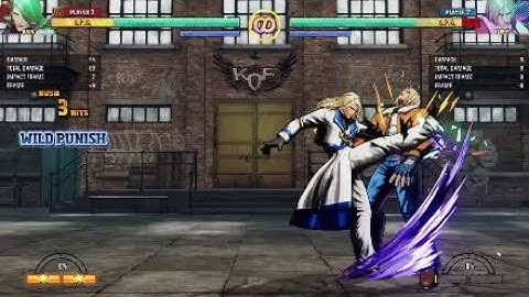 Fatal fury Cotw (Open beta 2) Kain "wild punish" combo