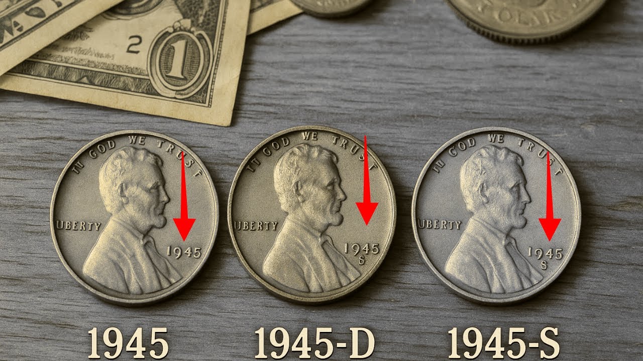 Don't Spend This 1945 Penny – It's Worth Big Money! - YouTube
