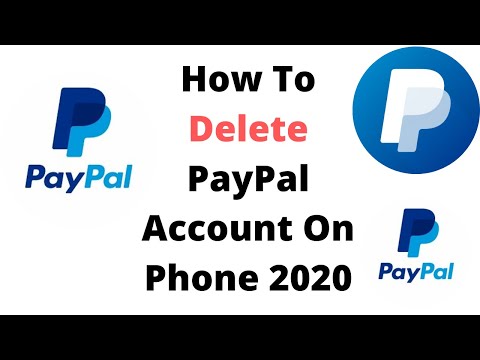 Cara Hapus Paypal Rekening Pada Iphone / Android 2020, Cara Hapus Paypal Rekening Permanen