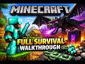 Minecraft PS5 Pro: Full Game Longplay - From Start to Ender Dragon (4K 60fps)