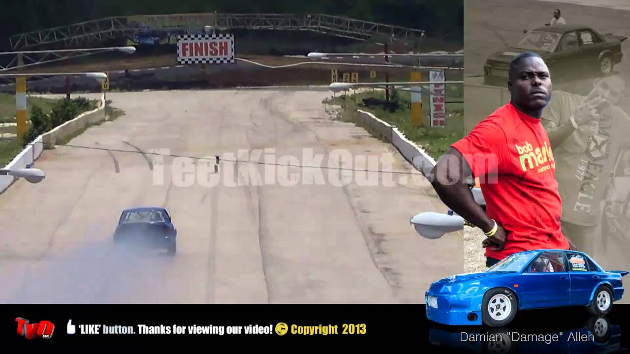 Fastest 4 Cylinder Car In Jamaica Damage Record Run YouTube