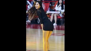 161029 치어리더 김연정(Kim Yeon Jeong) 휘파람(Whistle)+붐바야(Boombaya) 직캠(fancam) @ 부산사직실내체육관 by hoyasama