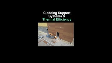 Cladding Support Systems and Thermal Innovation #architecture #thermalperformance #buildingdesign