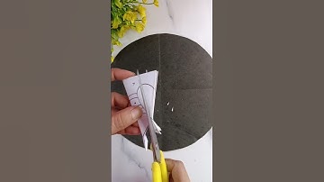 ❄️✨ Snowflake paper craft || Christmas ornament ❄️ #shorts #papercrafts #snowflake #viralshorts #diy