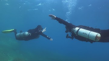 Team Divers Safety Drill Training -  Sidemounting.com