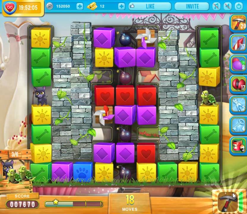 Pet Rescue Saga level 1212 no hammers 😈 ►TOBIAS DEAMON◄