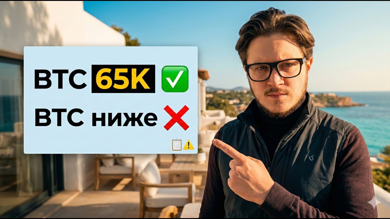 🚨 Пробой биткоина = слив к $58 000