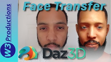 Daz 3D Face Transfer - Daz Studio 3D Face Scanner