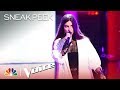 Cella Babini sings Idontwanabeyouanymore in The Voice Blind Audition