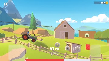 Hillside drive - (Tractor) Fun mobile game