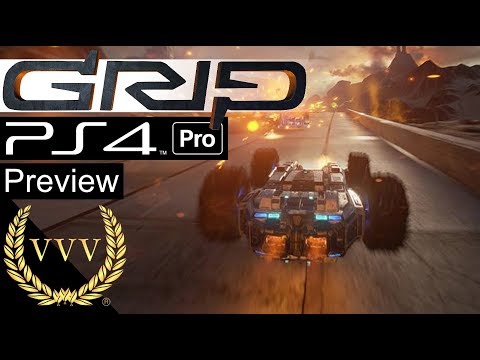 GRIP: Combat Racing PS4 Pro Gameplay