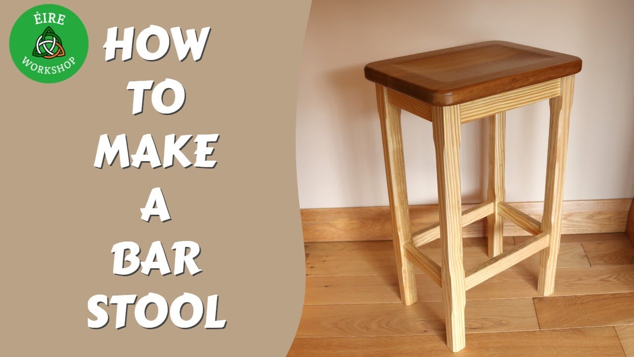 How to Make a Mortise and Tenon Shop Stool YouTube