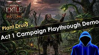Path of Exile 2 Plant Druid Act 1 Leveling Demo