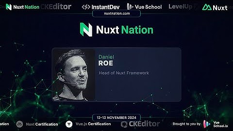 Nuxt Nation 2024: Daniel Roe - Magically Optimising your fonts