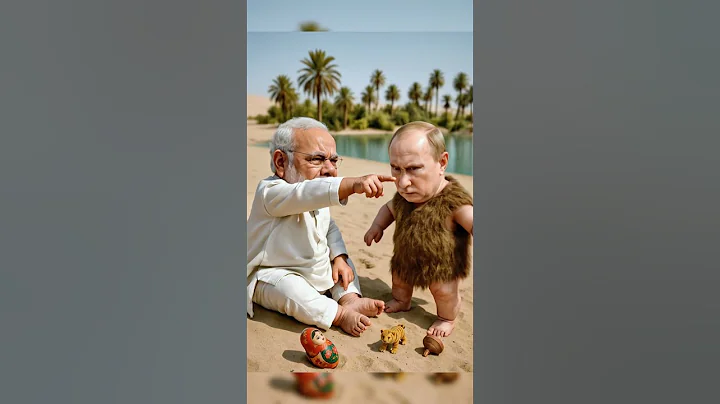 Modi worked for Trump, but Putin turns a funny revenge || #aishorts #ai #funny #trump #modi #putin