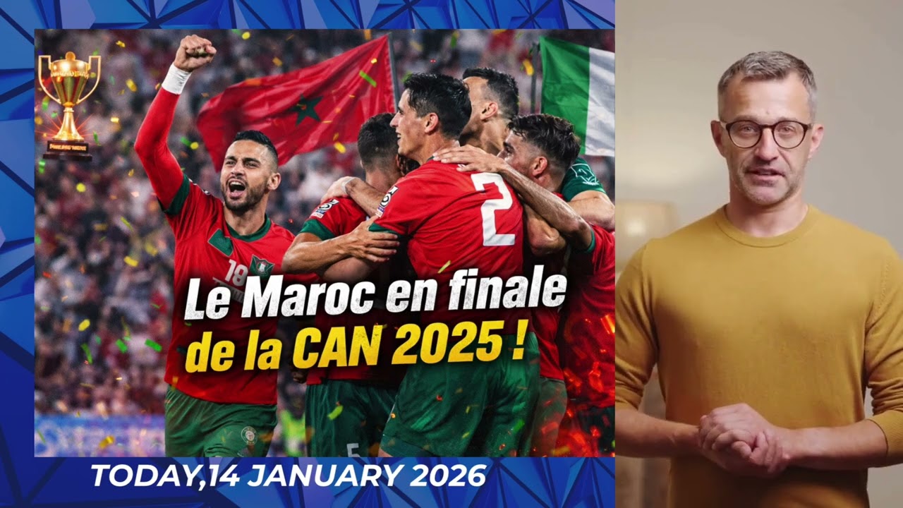 	Exploit historique : le Maroc en finale de la CAN 2025 !🌏
