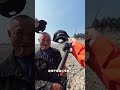 It s still the old man who knows how to play. He has been doing motorcycle fishing for