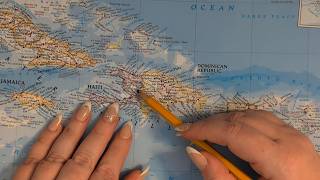 ASMR ~ Centre, Haiti History & Geography ~ Soft Spoken Map Tracing Google Earth screenshot 5