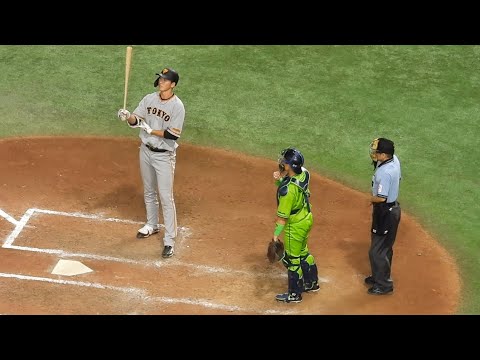 巨人満塁で秋広優人が炸裂！一挙3点同点！大騒ぎの瞬間！巨人対ヤクルト　8月23日　水曜日　in東京ドーム