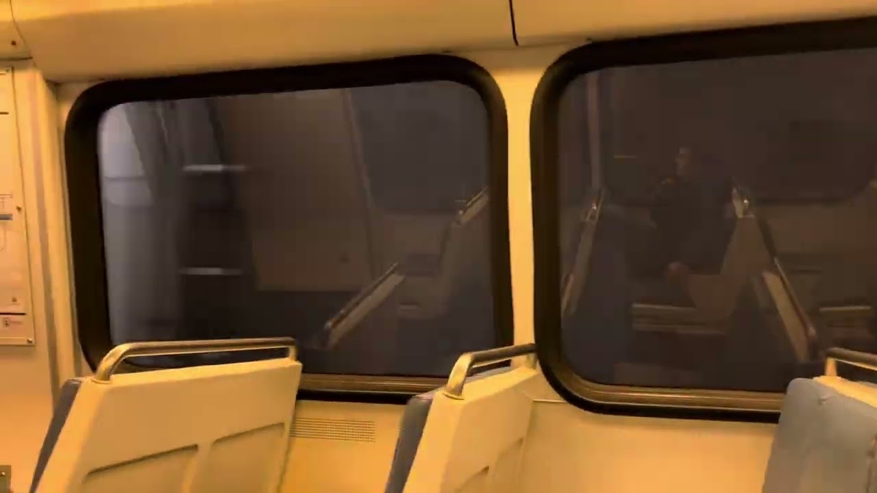 Wmata Metrorail 3000 Series ride Silver Line, #3016, Spring Hill to Ballston-MU