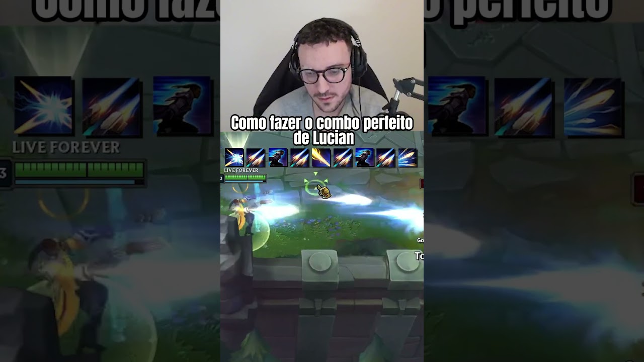MICAO ENSINA O COMBO PERFEITO DO LUCIAN!