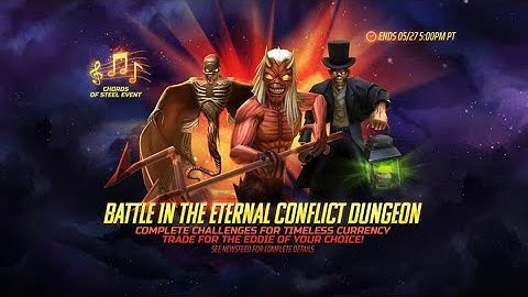 Iron Maiden. Legacy of the Beast. Battle in the Eternal Conflict Dungeon. (normal)