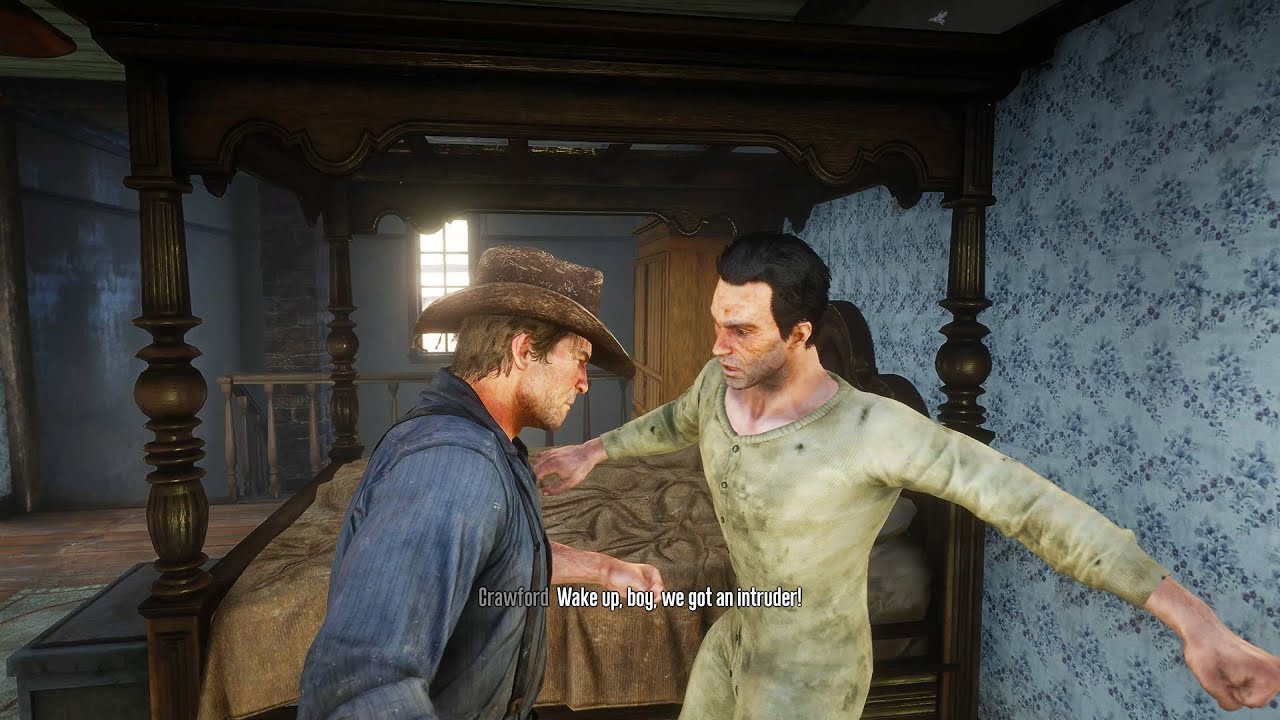 Bob Crawford's Reaction If You Wake Him Up During The Home Robbery With ...