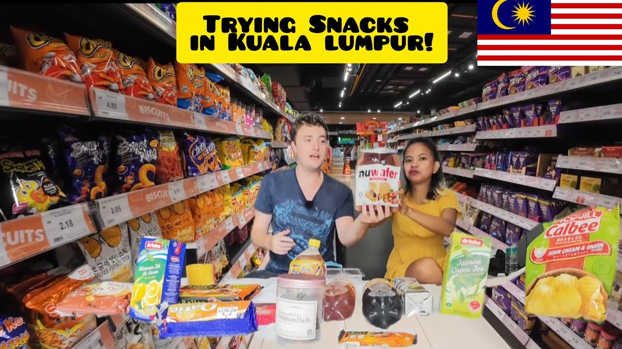 Пробую еду из Малайзии!