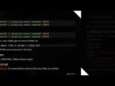How to Merge Multiple JSON Files into One Using Python