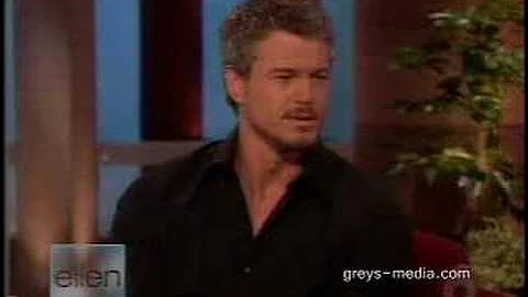 eric dane on ellen! 9/6/07